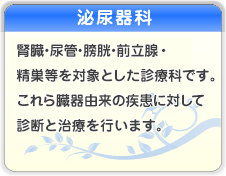 泌尿器科